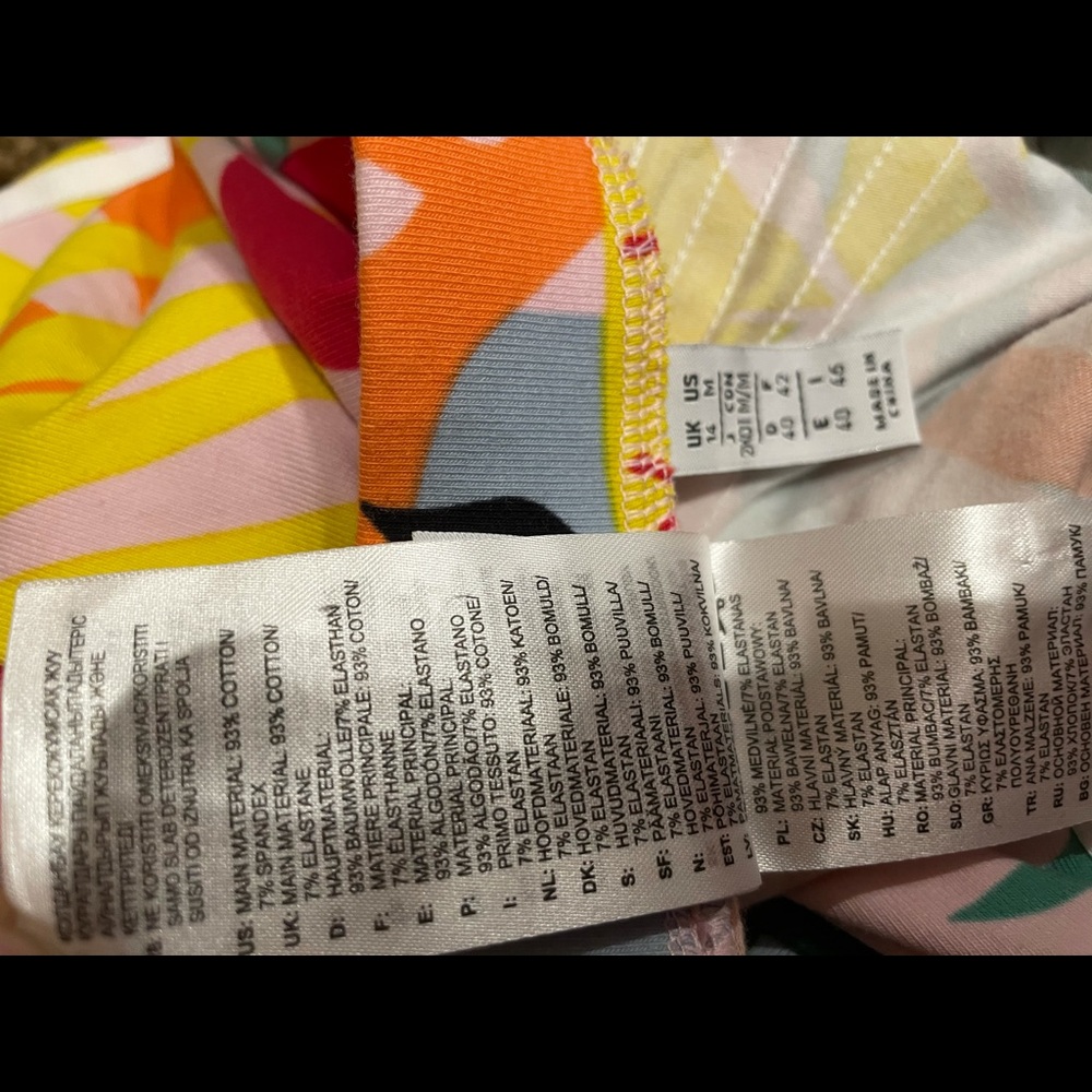 Floral  colorful leggings - Picture 4 of 7